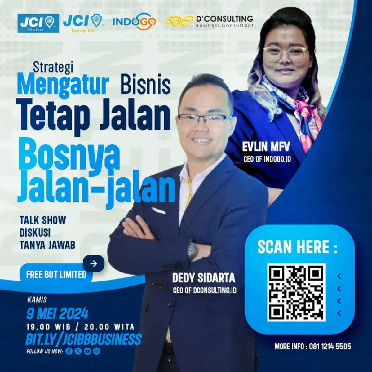 JCI Menggelar Diskusi Bisnis dengan D'Consulting