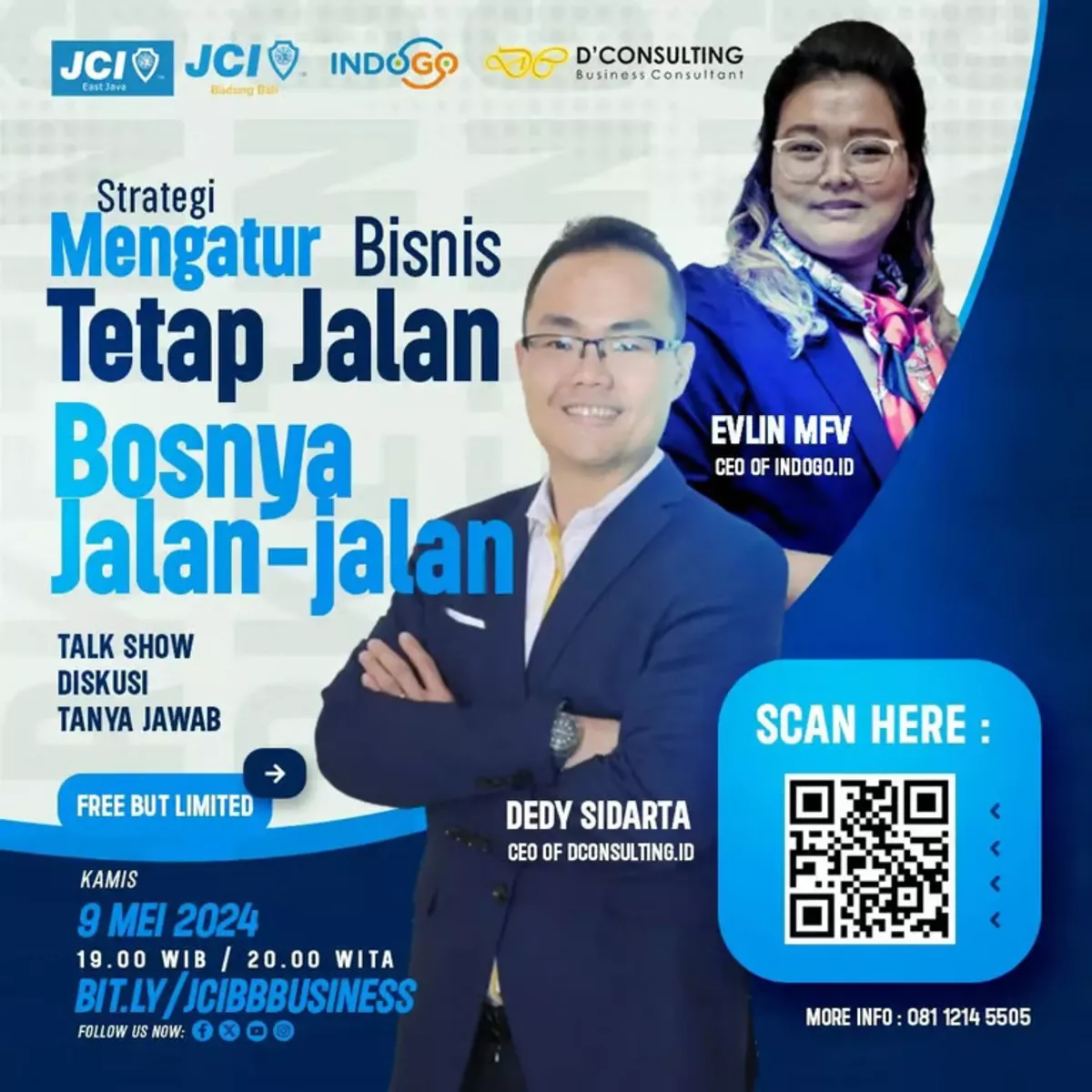 JCI Menggelar Diskusi Bisnis dengan D’Consulting