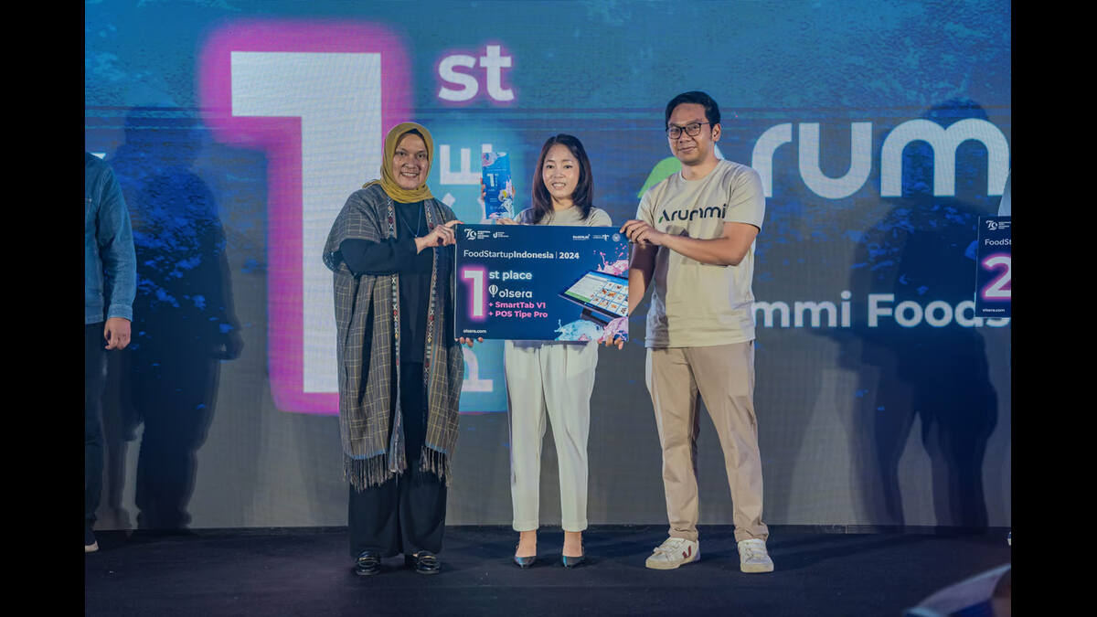 Arummi Foods Raih Juara di Food Startup Indonesia 2024