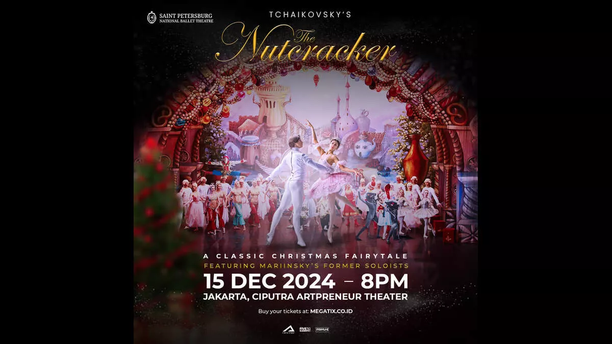 Crescendo dan Saint Petersburg Ballet Tampilkan ‘The Nutcracker’ di Jakarta