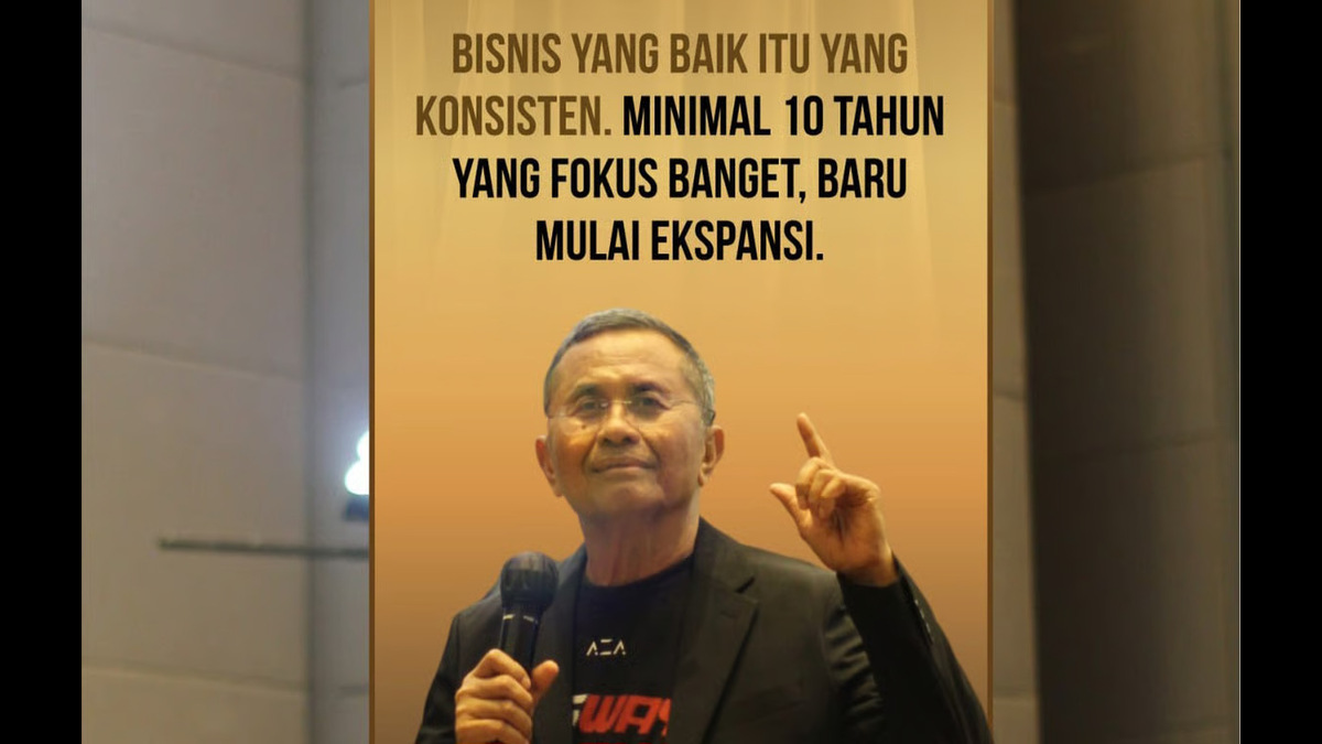 Dahlan Iskan: Menjadi CEO Harus All Out!