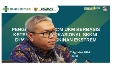 KemenKopUKM dan Baznas Gelar Pelatihan Vokasional untuk Kurangi Kemiskinan Ekstrem