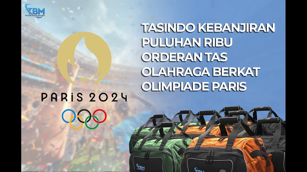 Tasindo Kebanjiran Pesanan Tas Jelang Olimpiade Paris