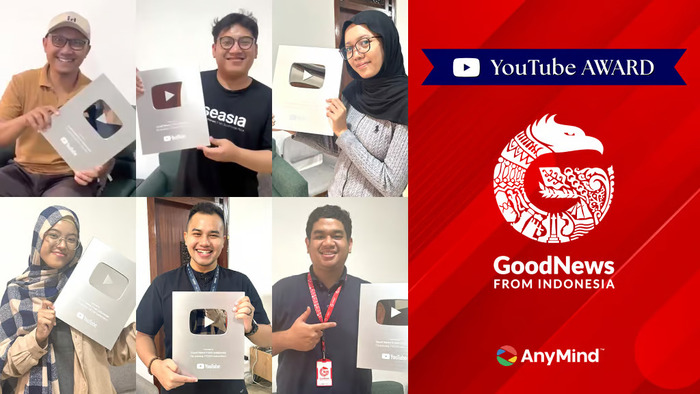 Kabar Baik Dari Indonesia Dapat YouTube Silver Play Button