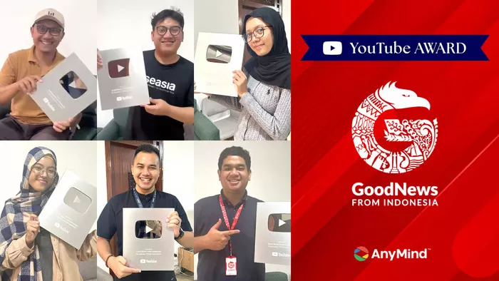 Kabar Baik Dari Indonesia Dapat YouTube Silver Play Button