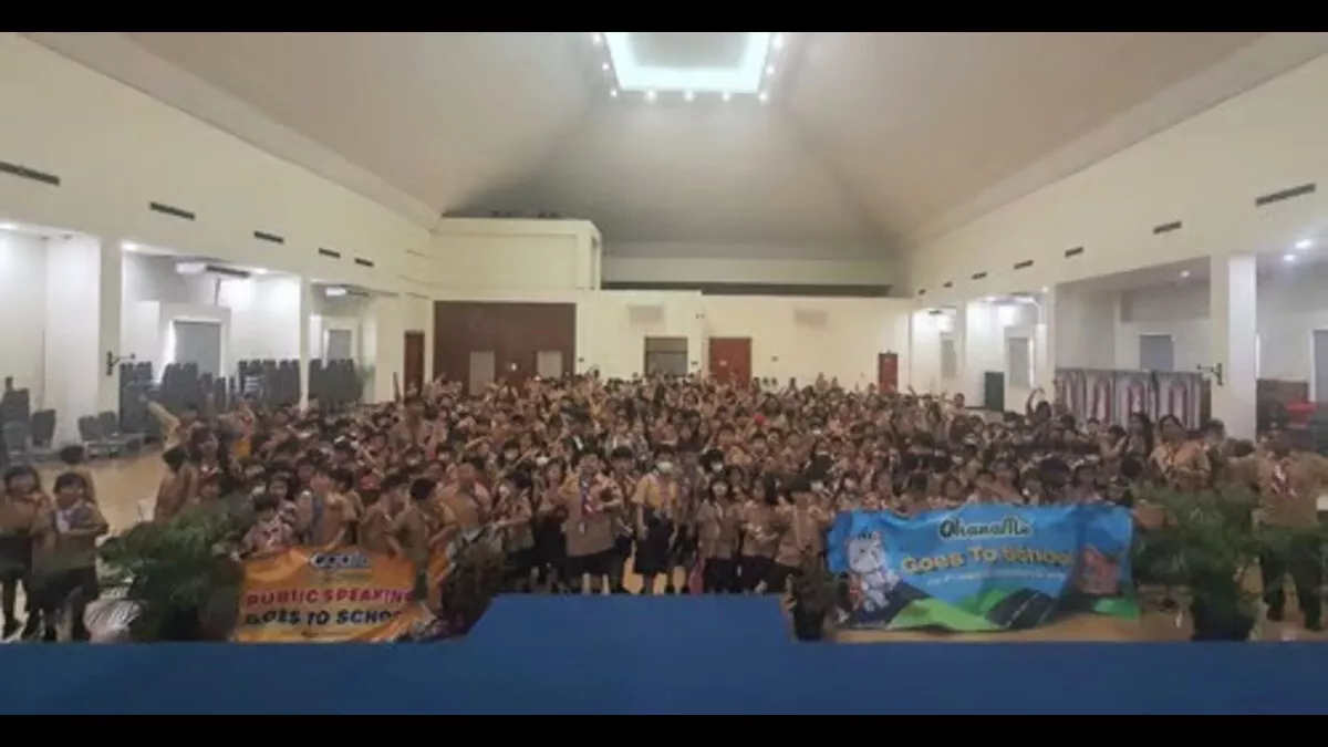 Priska Sahanaya Kuatkan Pendidikan Karakter Melalui Public Speaking di SD Saint Peter