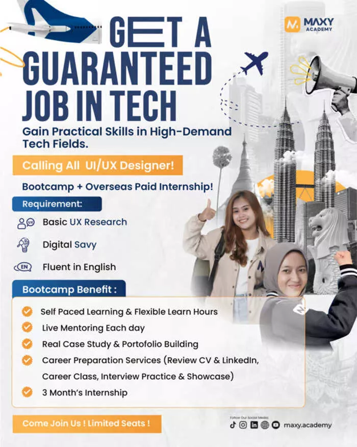 Program Bootcamp MAXY Academy Tawarkan Magang Berbayar di Luar Negeri dengan Jaminan Kesempatan Internasional