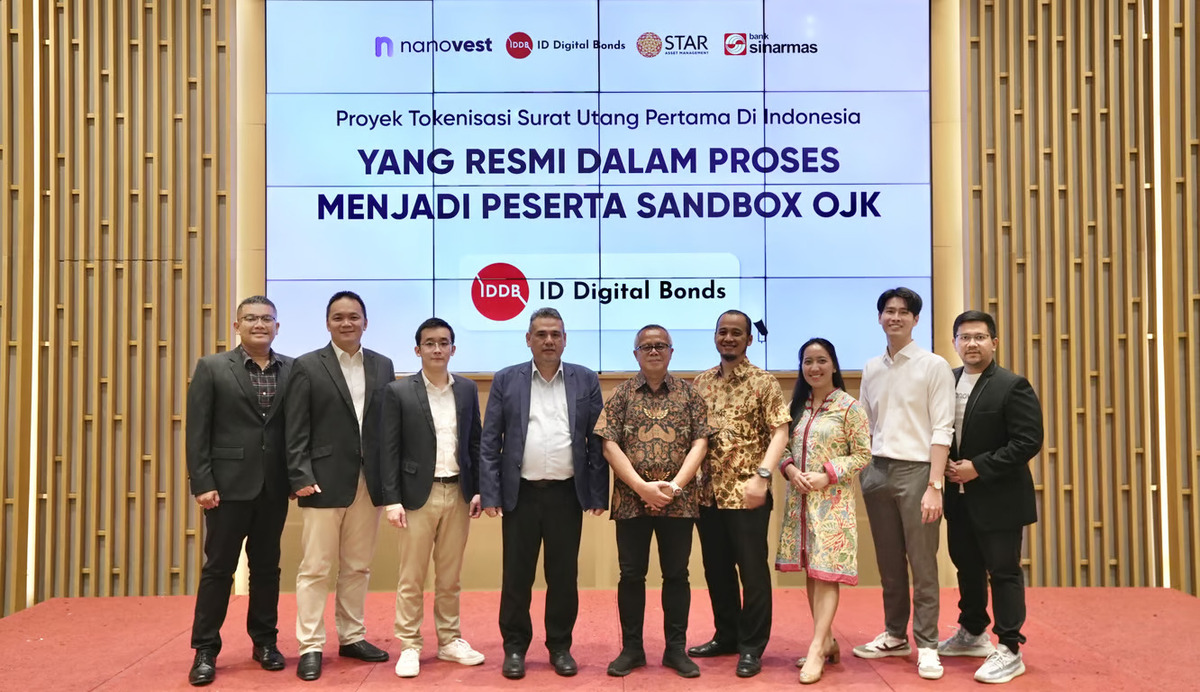 Proyek Tokenisasi Surat Utang Pertama (Sumber : NANOVEST)