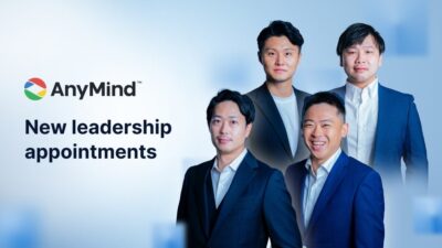 AnyMind Group Tambah Empat Pemimpin Baru di Struktur Global