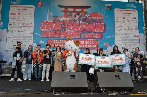 Suksesnya Grand Final Kira Kira Uta Ani Song di Jak Japan Matsuri 2024