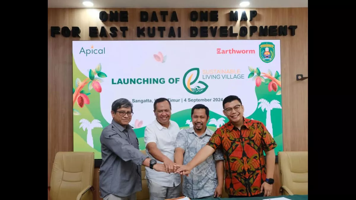 Apical Dan Earthworm Perluas Program Desa Berkelanjutan Di Kutai Timur - Portalmadura.com Dokumentasi Berita (Sumber: Earthworm Foundation)