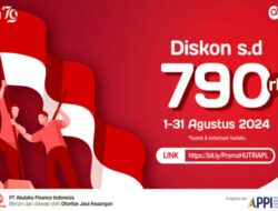 Promo Kemerdekaan HUT RI ke-79: Diskon Hingga Rp790.000 di Akulaku Paylater