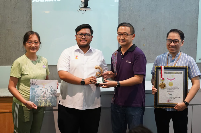 BINUS @Kemanggisan Rayakan Hari Olahraga Nasional dengan Rekor MURI