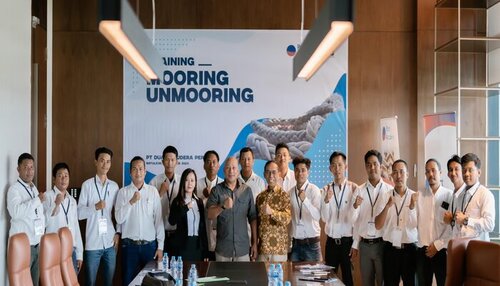 PT Dua Samudera Perkasa Sukses Gelar Diklat Mooring Unmooring
