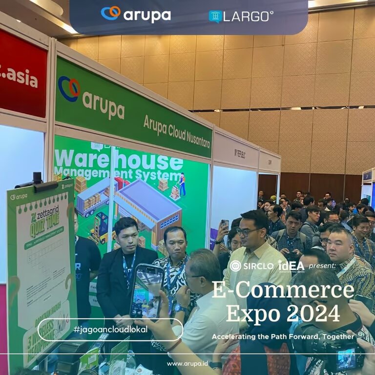 Arupa Cloud Nusantara Dorong Transformasi Digital di E-Commerce Expo 2024