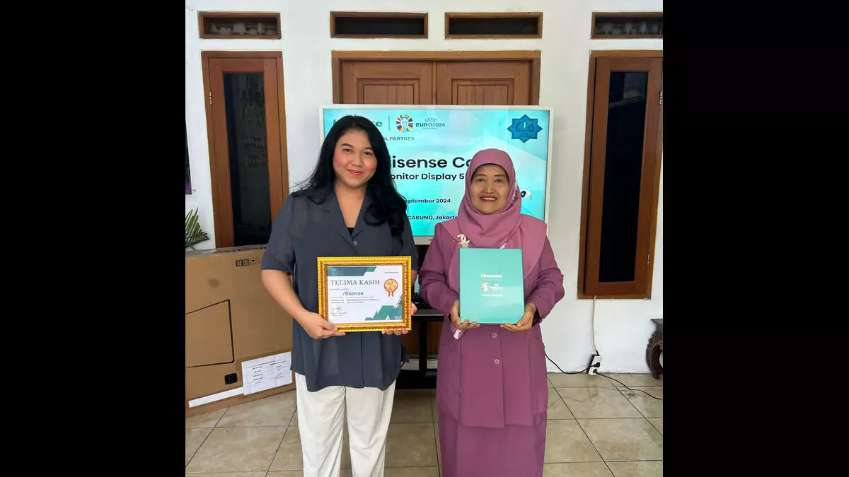 Dokumentasi Berita (Sumber: Hisense Indonesia)