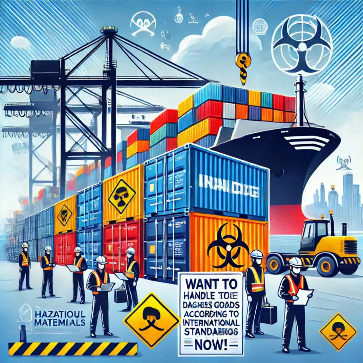 Pelatihan Sertifikasi Imdg Code Untuk Pengelolaan Barang Berbahaya - Portalmadura.com Ilustrasi Diklat IMDG Code (Sumber : Port Academy)