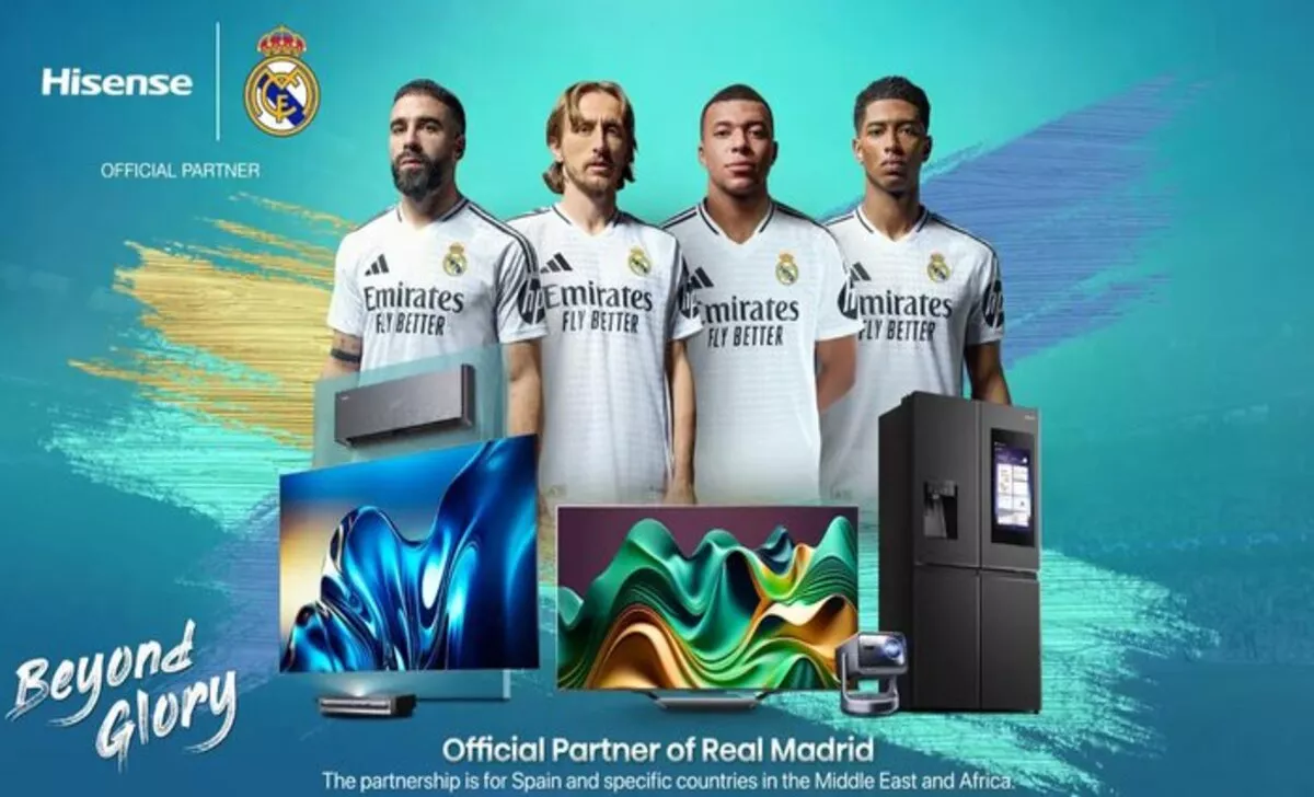 Hisense Resmi Menjadi Sponsor Real Madrid