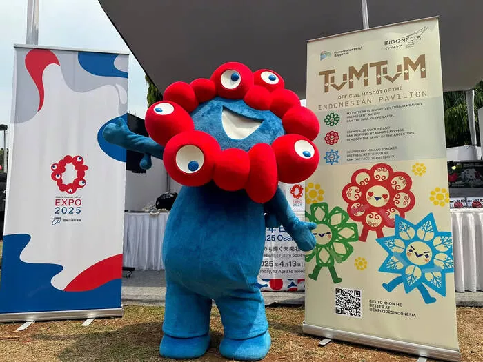Maskot Myaku-Myaku Debut di Jakarta, Sambut World Expo 2025 Osaka