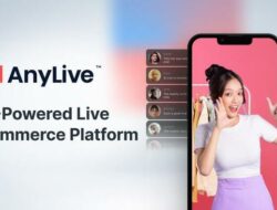 AnyMind Group Luncurkan Platform Live Commerce AI AnyLive