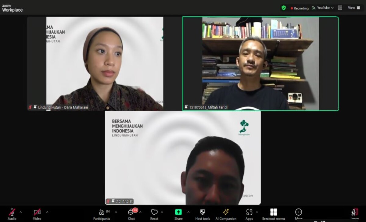 Webinar Jurnalisme Lingkungan: Tantangan dan Etika Peliputan Isu Lingkungan