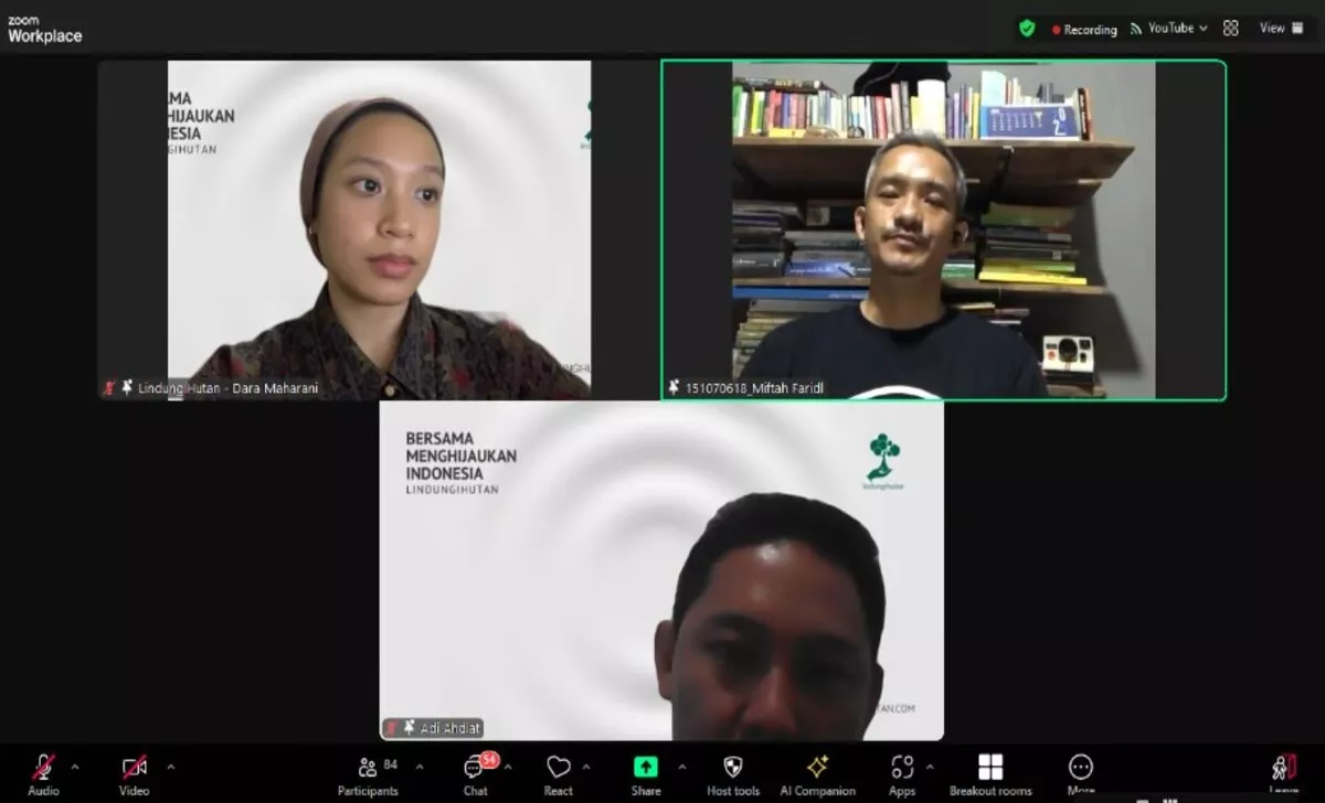 Webinar Jurnalisme Lingkungan: Tantangan dan Etika Peliputan Isu Lingkungan