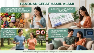 Cara Agar Cepat Hamil, Tips Obat dan Teknik