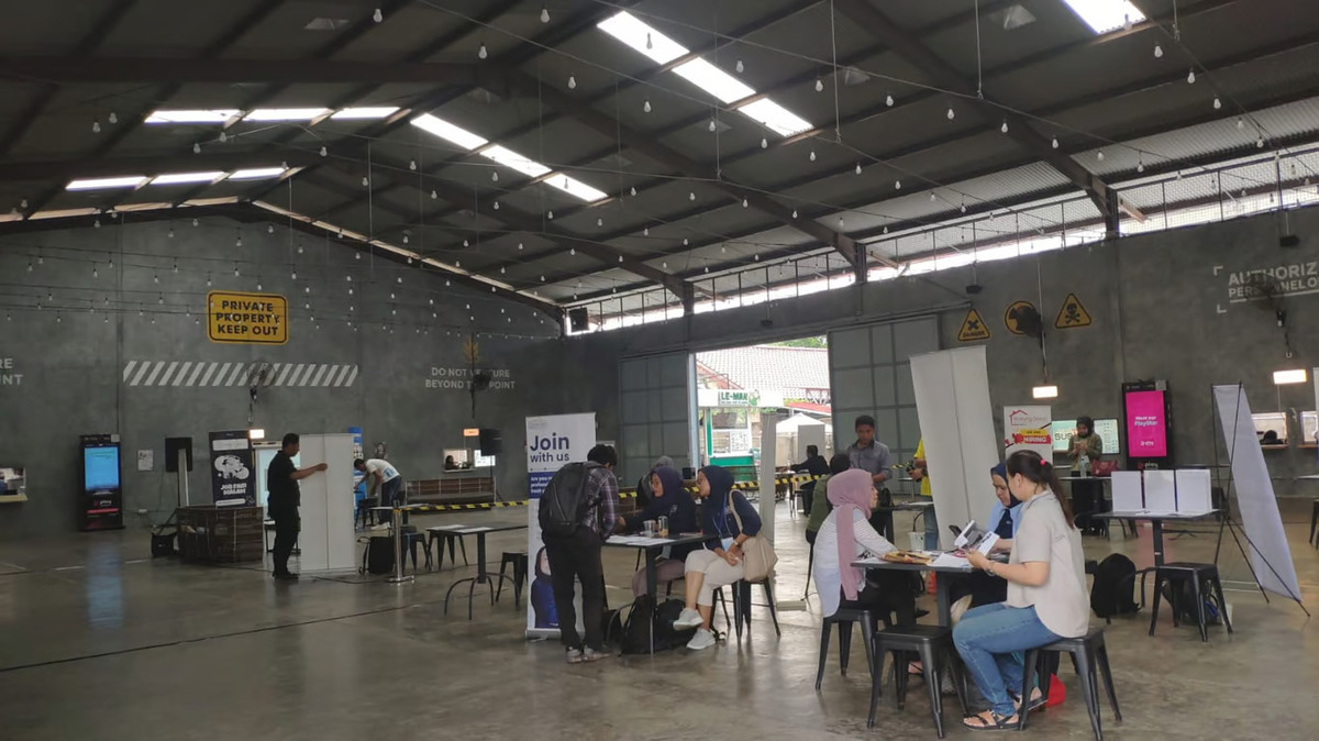 Dokumentasi Job Fair Tengah Cijantung Sukses (Sumber : Satu Kerja)