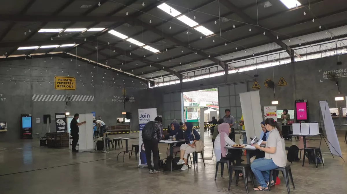 Dokumentasi Job Fair Tengah Cijantung Sukses (Sumber : Satu Kerja)