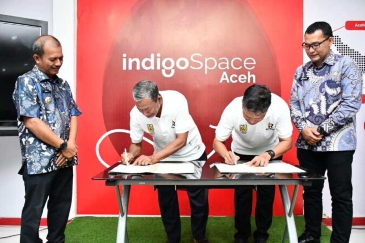 Dokumentasi Peluncuran Program Pelatihan Re-Investasi dan Digitalisasi BUMDes (Sumber : Indigo)