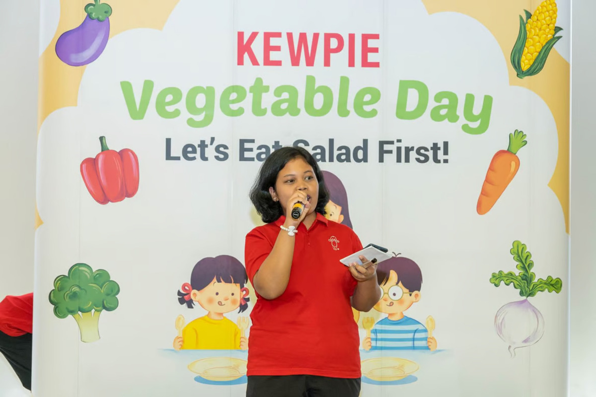 Dokumentasi Vegetable Day ( Sumber : PT Kewpie Indonesia)
