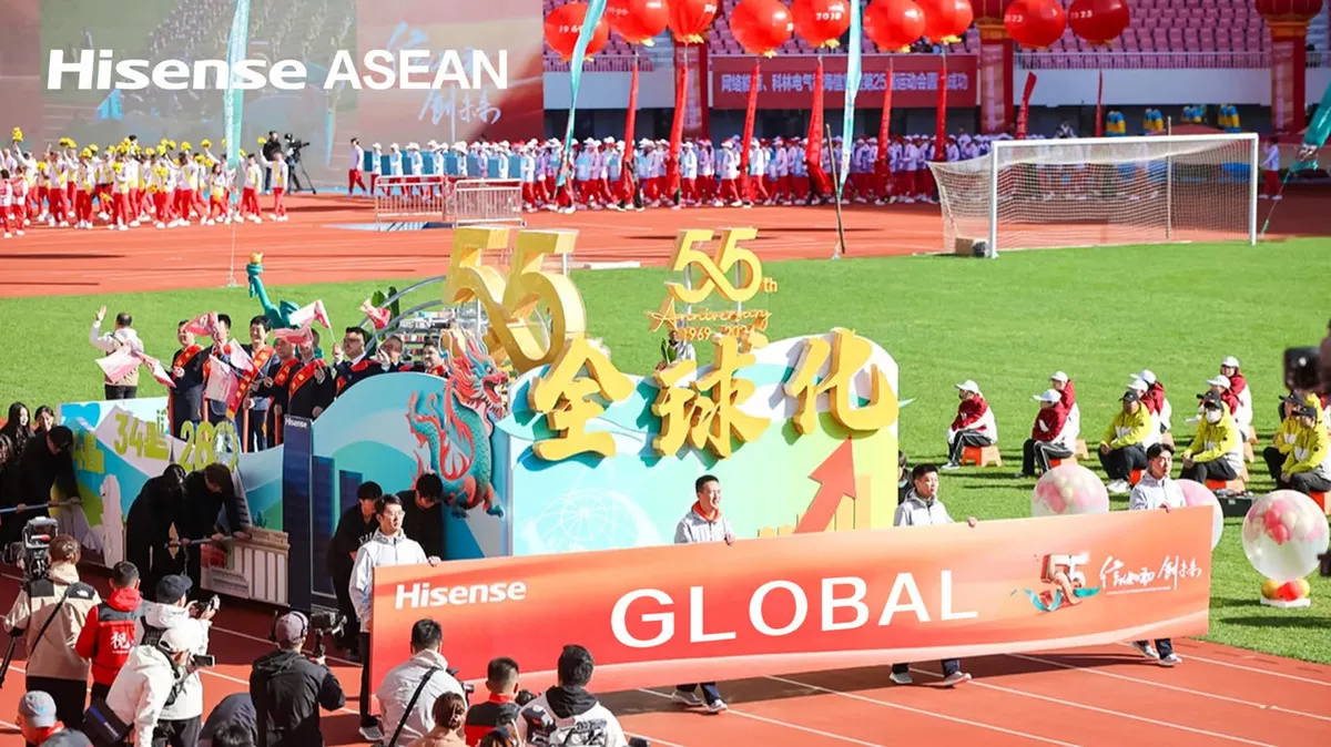 Hisense Rayakan 55 Tahun dan Cita-cita Merek Global