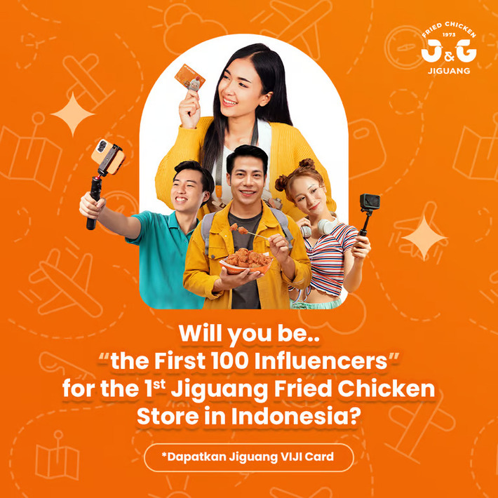 Jiguang Fried Chicken Gelar Event Spesial Influencer di Jakarta