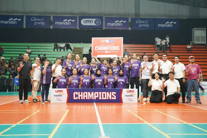 Stingers BINUS Raih Juara Liga Mahasiswa Regional 2024