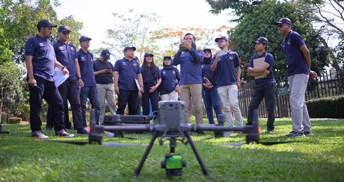 Terra Drone Latih Kampus Manfaatkan Drone untuk Pemetaan