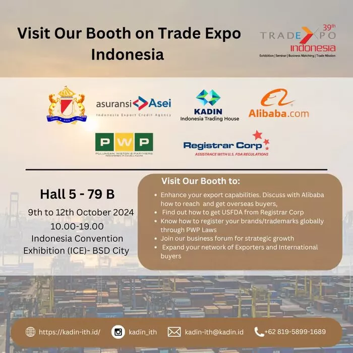 Kolaborasi Kadin Ith Dan Asei Di Trade Expo Indonesia Ke-39 Untuk Dukung Ekspor - Portalmadura.com Kolaborasi Kadin ITH dan ASEI di Trade Expo Indonesia ke-39 untuk Dukung Ekspor