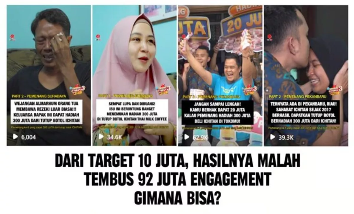 Ichitan Sukses Raih 92 Juta Engagement Lewat Strategi UGC