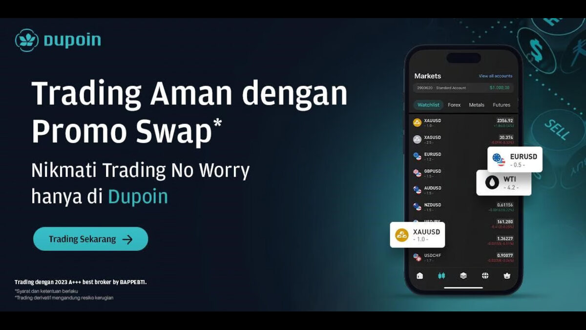 Apakah Akun Bebas Swap Sesuai Syariah? Temukan Jawabannya - Portalmadura.com Ilustrasi Berita (Sumber: Dupoin Indonesia (PT. Dupoin Futures Indonesia))