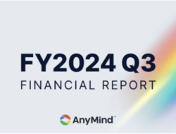AnyMind Group Melaporkan Kinerja Keuangan yang Kuat pada Q3 2024