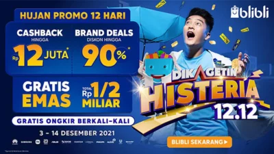 Beragam Keuntungan Program Campaign 12.12 Bagi Konsumen Setia Blibli