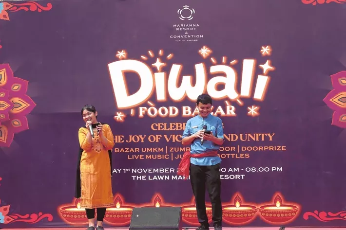 Marianna Resort Gelar Perayaan Diwali Pertama di Pulau Samosir