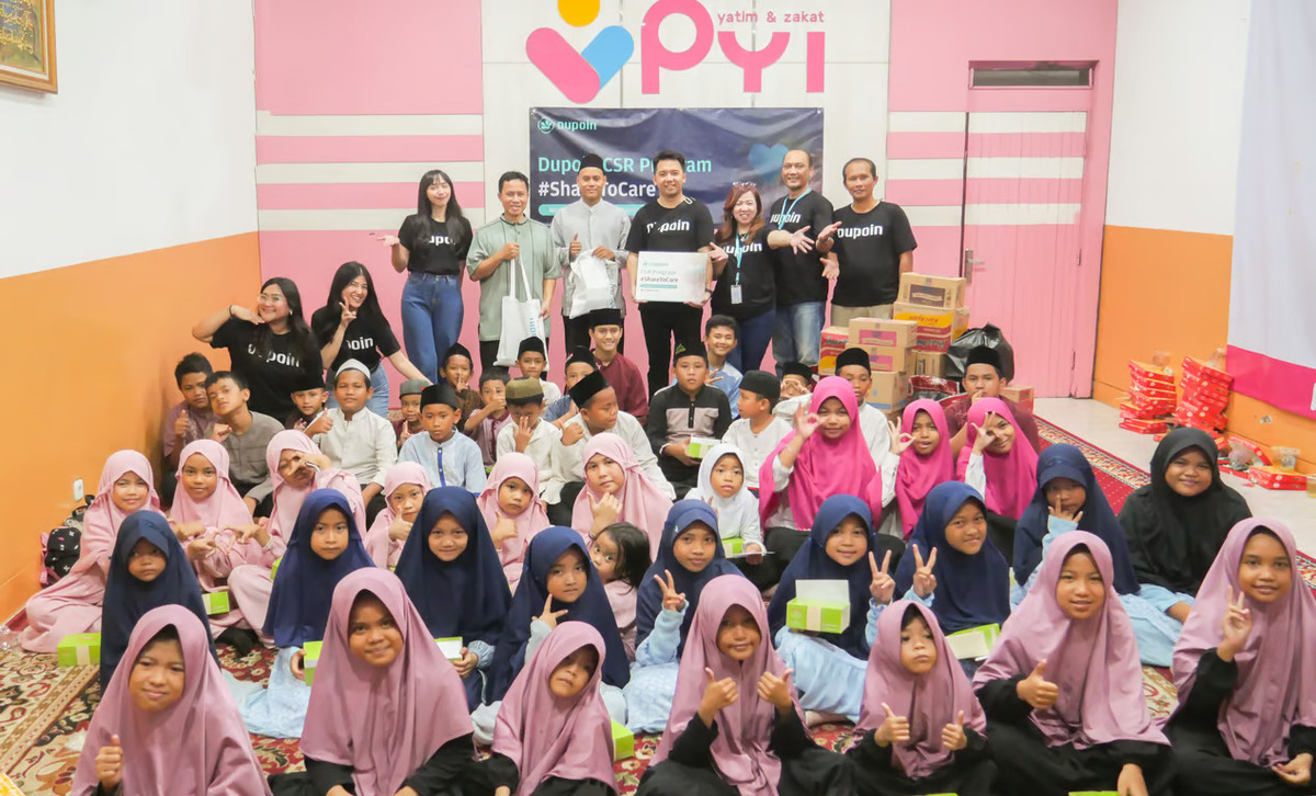 Dokumentasi Program CSR #SharetoCare (Sumber : Dupoin Indonesia (PT. Dupoin Futures Indonesia))