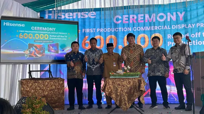 Hisense Produksi 600.000 Unit TV Lokal di Indonesia pada 2024