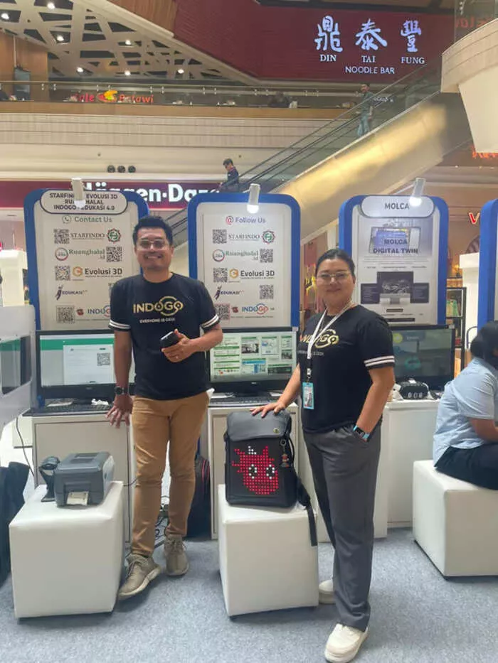 Indogo dan Starfindo Meriahkan Gebyar IKM 2024 di Kota Kasablanka