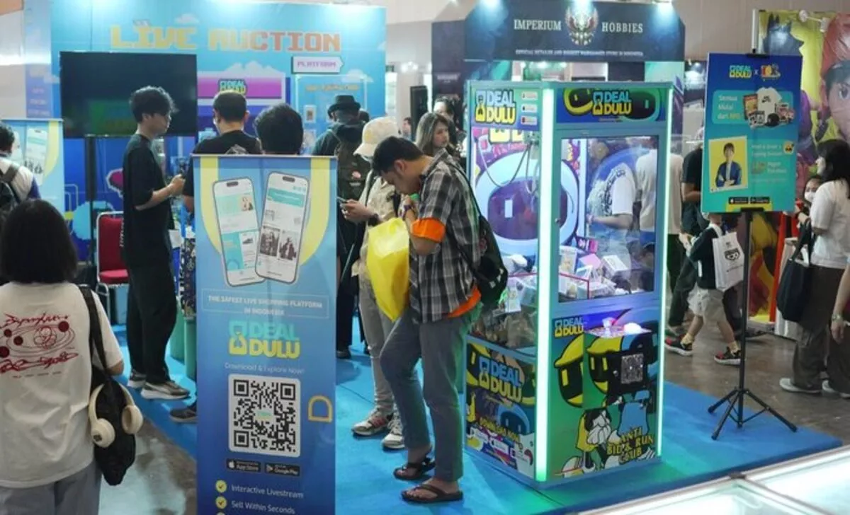 DEALDULU Meriahkan Indonesia Game Expo 2024 dengan Lelang Live dan Charity