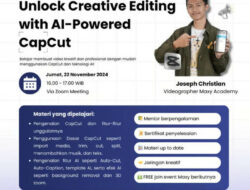 Maxy Academy Gelar Kelas Videografi AI-Powered CapCut