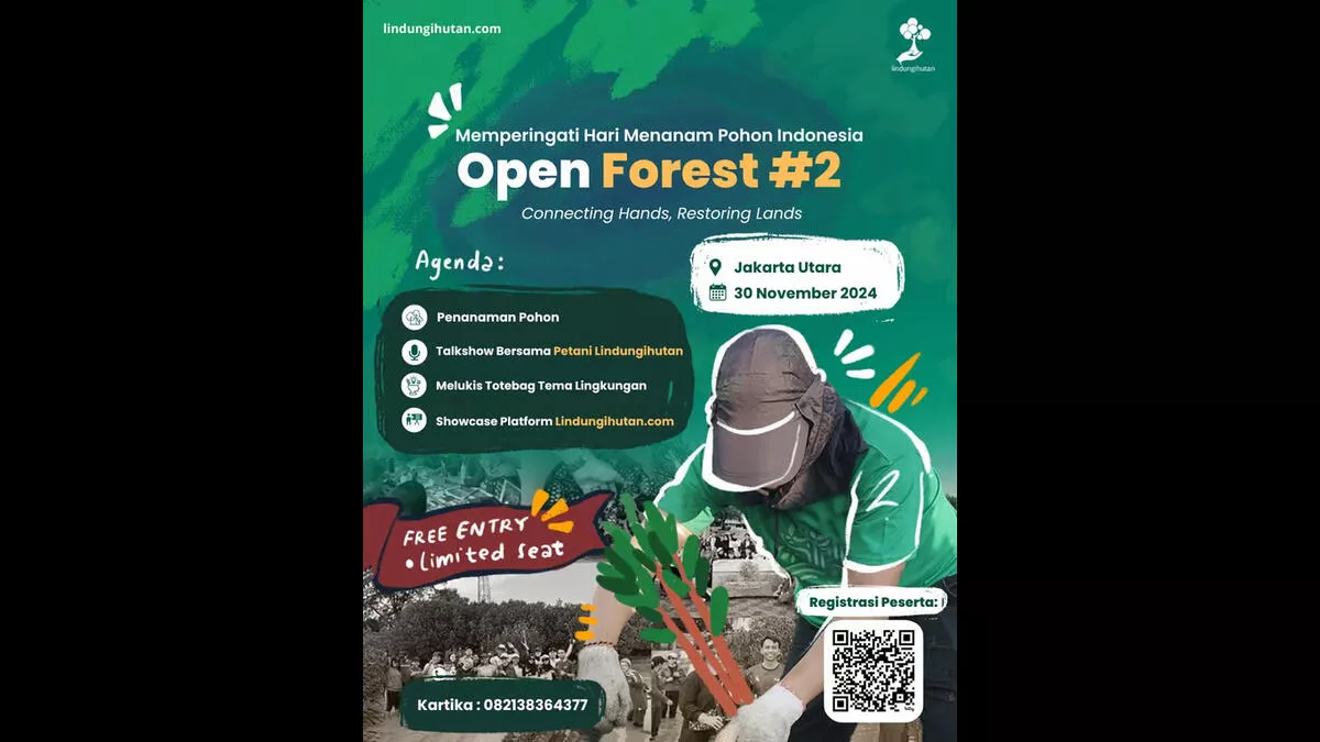 Open Forest 2: Aksi Lingkungan untuk Masyarakat Perkotaan