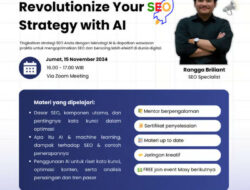 Webinar Gratis MAXY Academy Bahas SEO Cerdas dengan AI