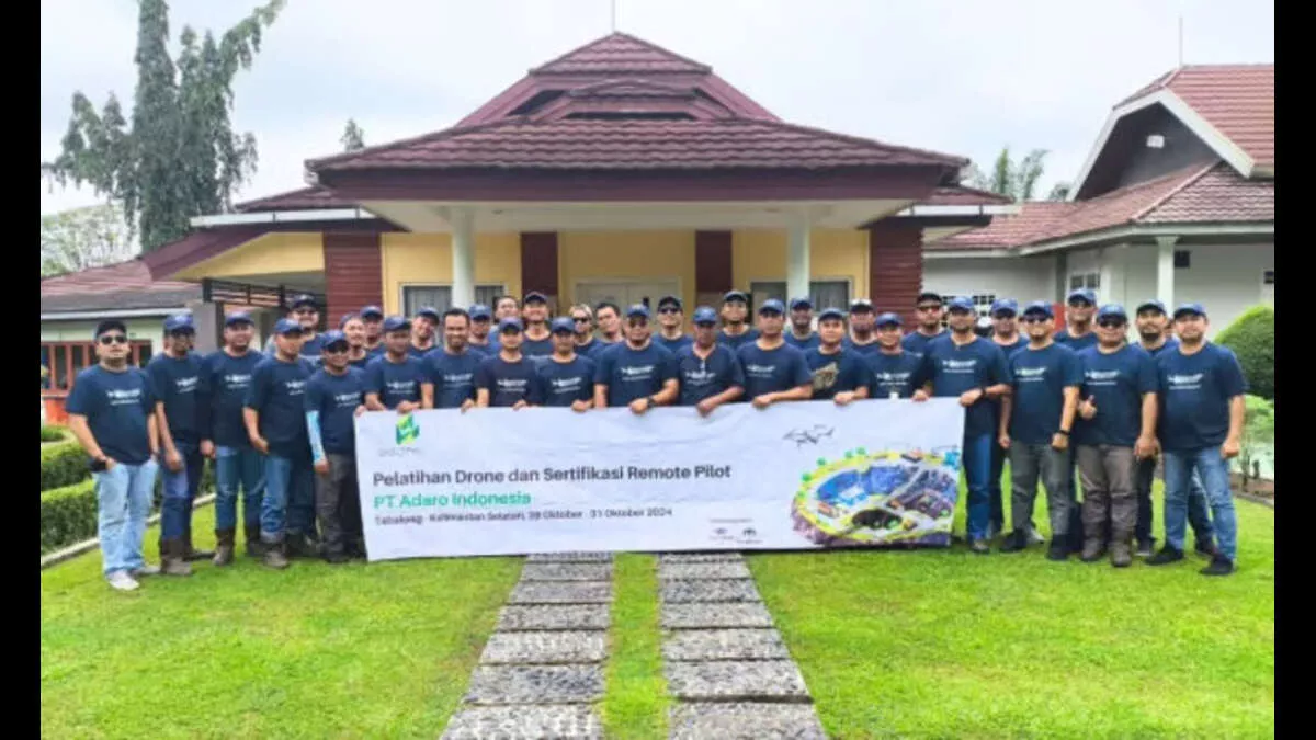 Pelatihan Drone untuk Efisiensi Operasional Adaro