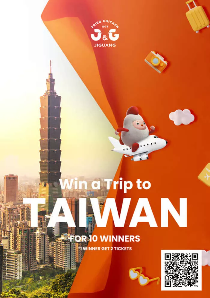 Menangkan Liburan ke Taiwan Bersama Jiguang Fried Chicken